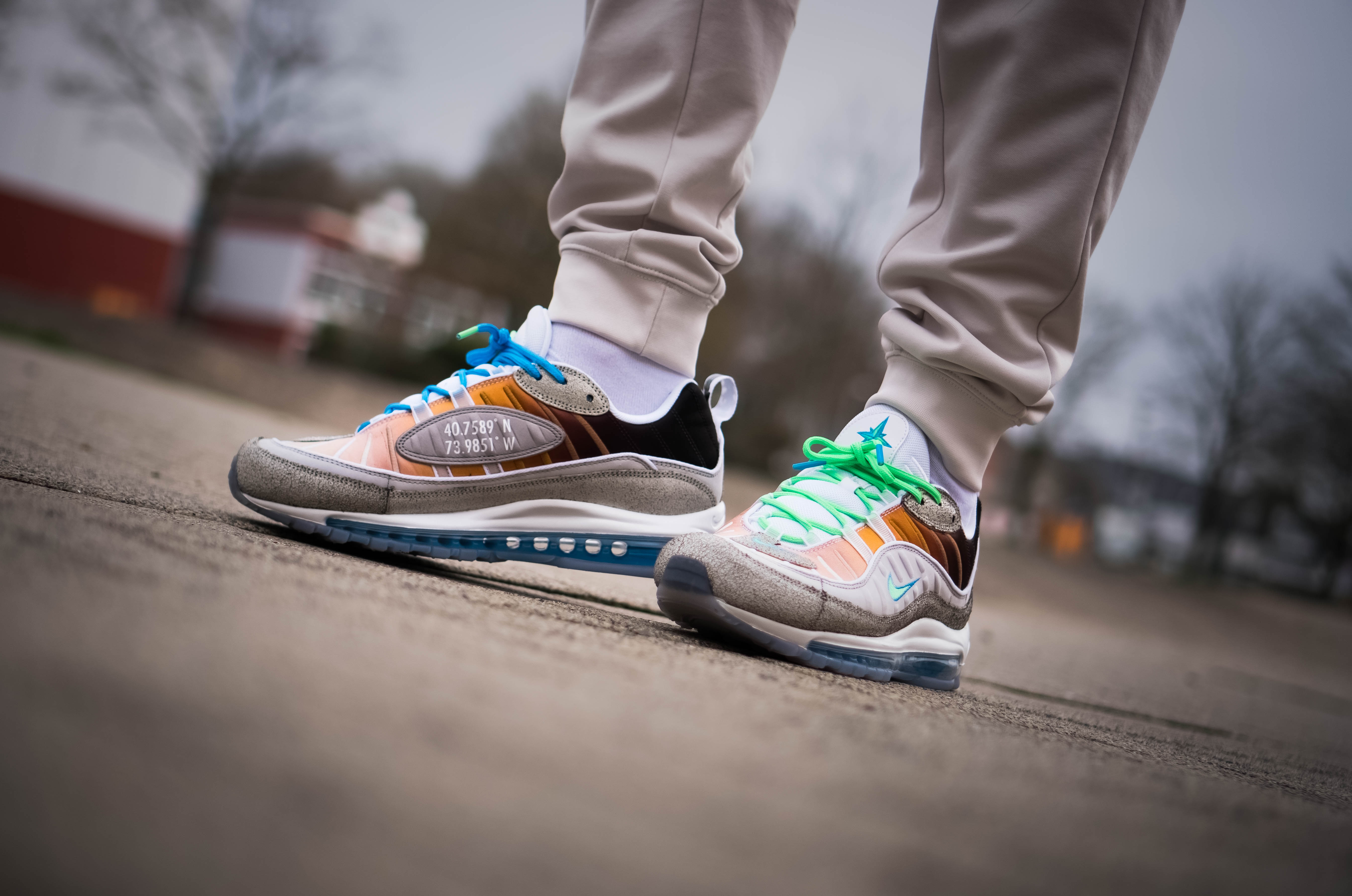 Nike air max 98 la cheap mezcla on feet